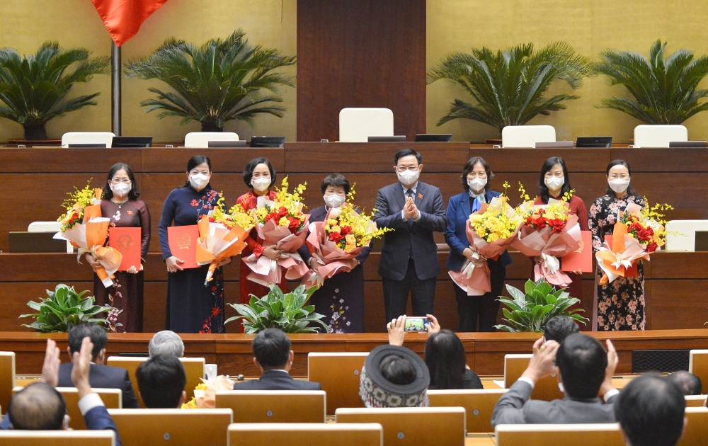Thành lập Tổ chức nghị sĩ hữu nghị Việt Nam, Nhóm nữ đại biểu Quốc hội và Nhóm đại biểu Quốc hội trẻ