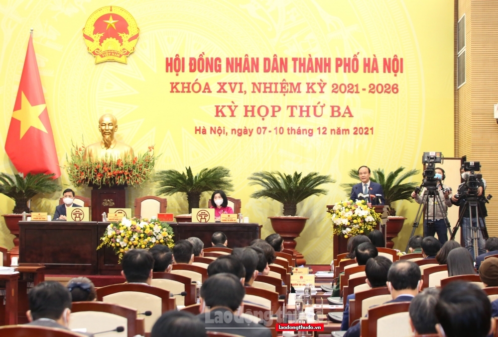 Hội đồng nhân dân thành phố Hà Nội ban hành 18 nghị quyết được thông qua tại Kỳ họp thứ 3