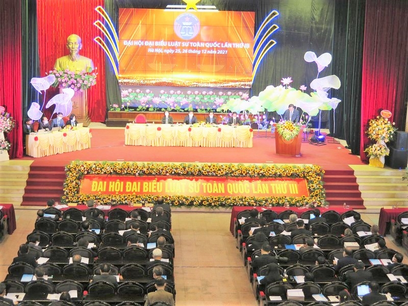Liên đoàn Luật sư Việt Nam tổ chức Đại hội đại biểu toàn quốc lần thứ III