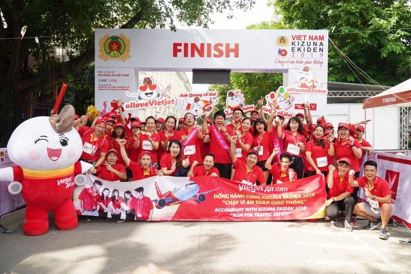 gan ket quan he viet nam nhat ban tai giai chay tiep suc kizuna ekiden 2019