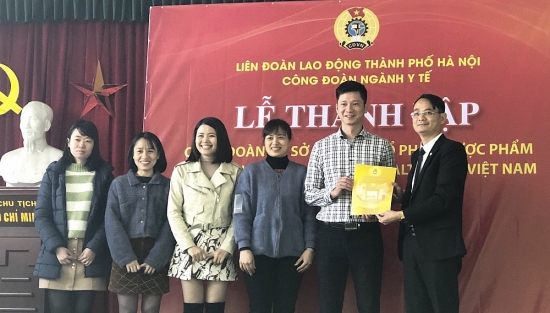 Thành lập Công đoàn cơ sở Công ty cổ phần Dược phẩm công nghệ cao Hataphar Healthcare Việt Nam
