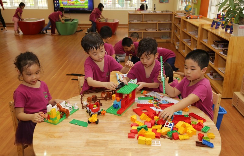 Hà Nội có thêm 17 trường mầm non đạt chuẩn quốc gia