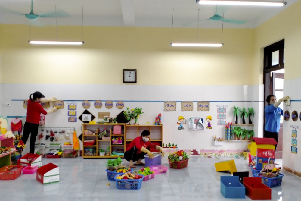 Trường học Hà Nội kích hoạt dạy học trực tuyến sau kỳ nghỉ Tết