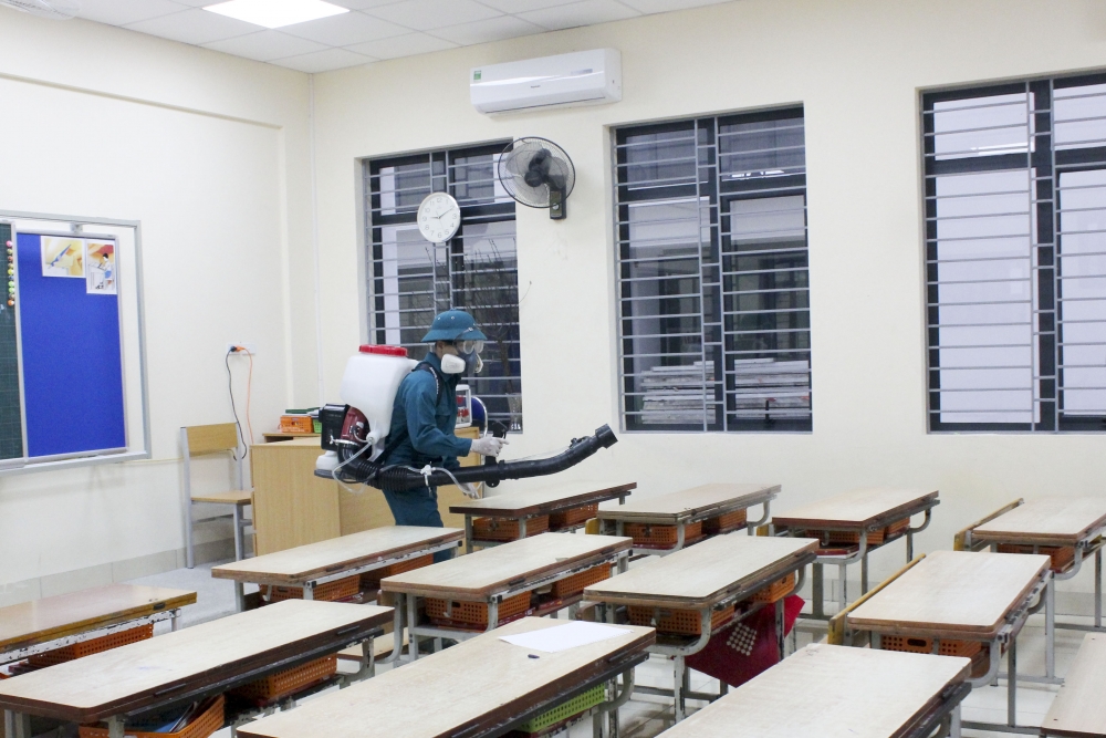 Chuẩn bị các điều kiện để đảm bảo an toàn khi học sinh trở lại trường học