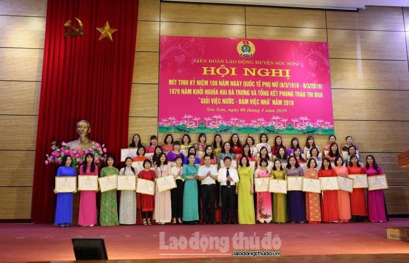 Tổng kết phong trào thi đua “Giỏi việc nước – Đảm việc nhà” năm 2018