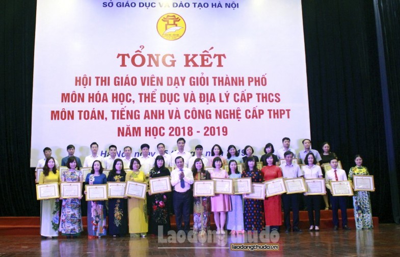 Hà Nội: Tổng kết Hội thi giáo viên dạy giỏi cấp thành phố