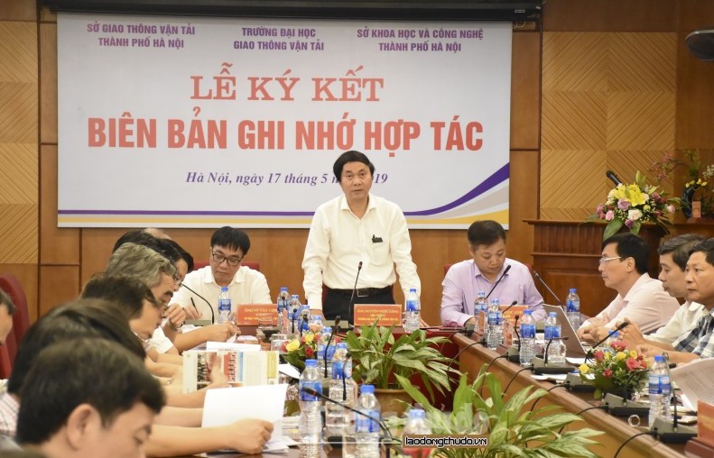 Ký kết hợp tác phát triển khoa học công nghệ trong lĩnh vực giao thông vận tải