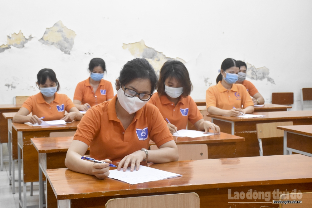 Quận Ba Đình: Diễn tập công tác phục vụ kỳ thi tuyển sinh vào lớp 10
