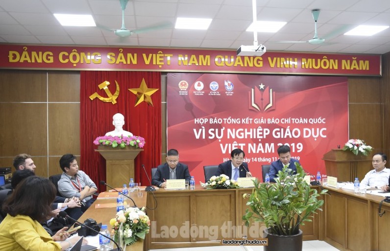 44 tác phẩm đạt giải Báo chí toàn quốc “Vì sự nghiệp Giáo dục Việt Nam”