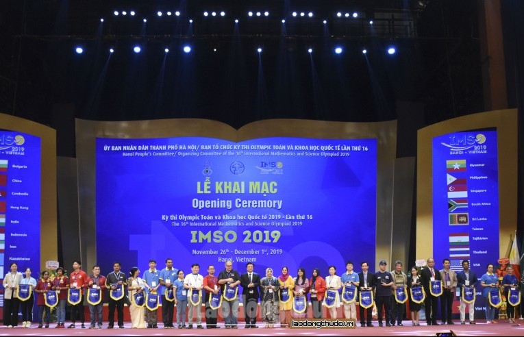 Khai mạc Kỳ thi Olympic Toán và Khoa học quốc tế 2019