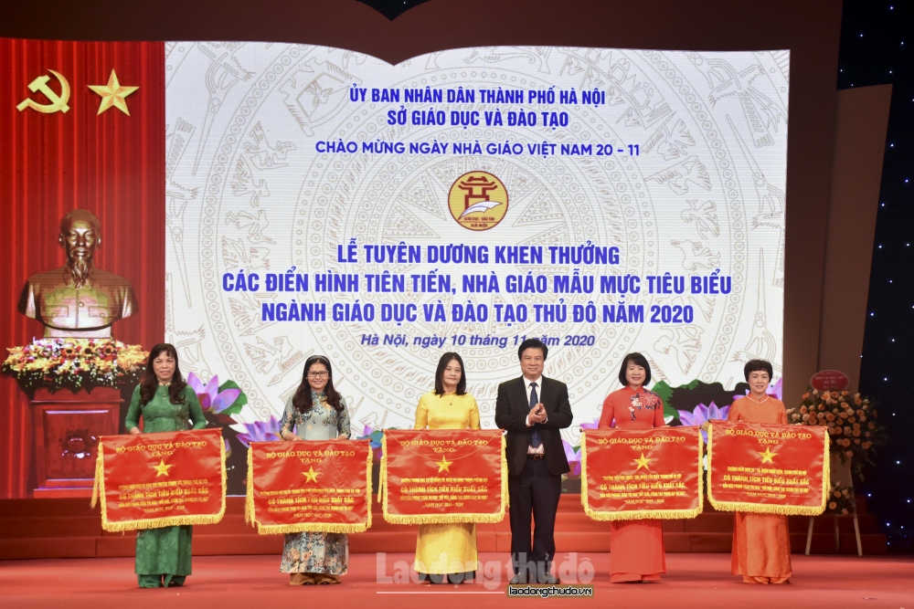 Tuyên dương các điển hình tiên tiến, nhà giáo mẫu mực của Thủ đô năm 2020