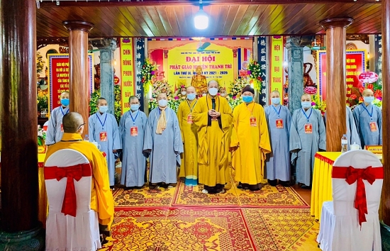 Đại hội Giáo hội Phật giáo Việt Nam huyện Thanh Trì lần thứ IX, nhiệm kỳ 2021-2026
