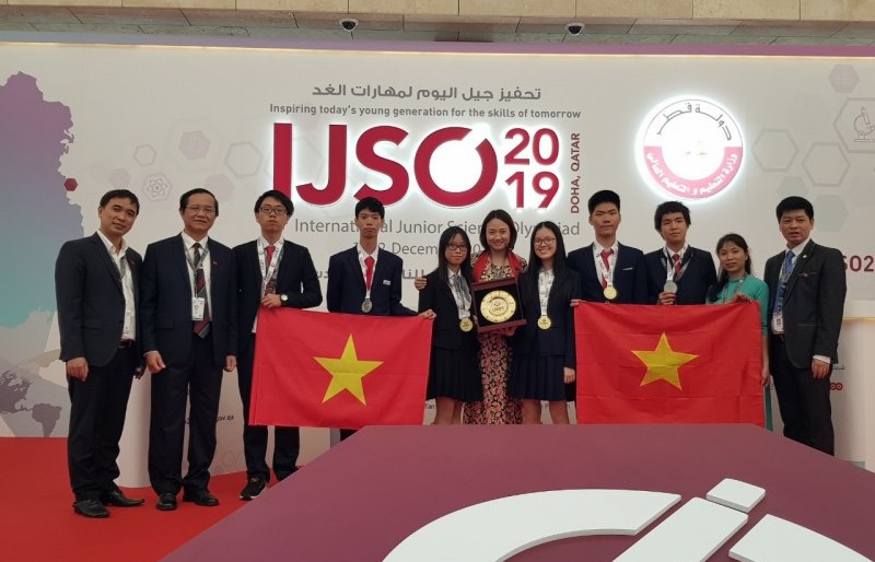 Học sinh Hà Nội đạt thành tích cao tại Kỳ thi Olympic Khoa học trẻ Quốc tế 2019