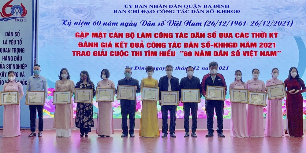 Quận Ba Đình kỷ niệm 60 năm ngày Dân số Việt Nam