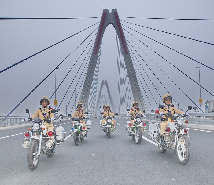 Những đóng góp thầm lặng của Đội CSGT Tuần tra dẫn đoàn CA Hà Nội