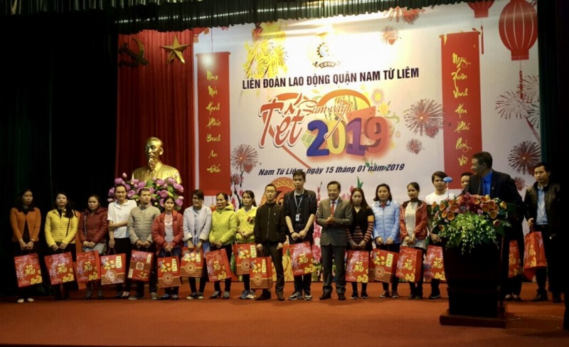 LĐLĐ quận Nam Từ Liêm tổ chức Tết sum vầy năm 2019 cho CNVCLĐ