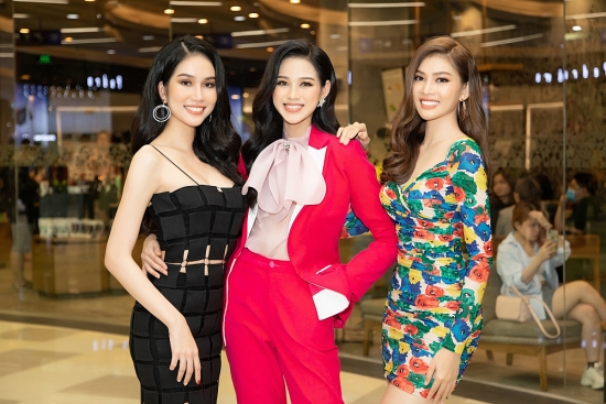 Top 3 Hoa Hậu Việt Nam 2020 “đọ” sắc tại sự kiện ra mắt phim