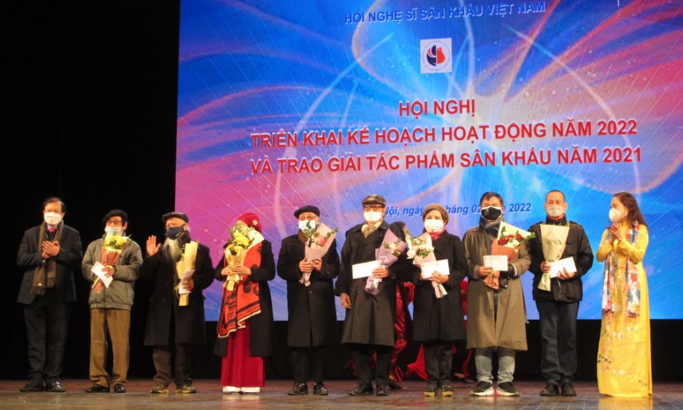 31 tác giả, tác phẩm nhận giải của Hội Nghệ sĩ Sân khấu Việt Nam năm 2021