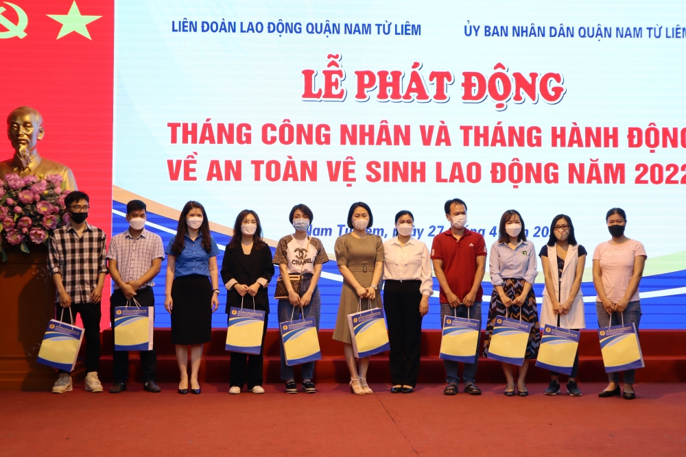 LĐLĐ quận Nam Từ Liêm: Biểu dương 31 Công nhân giỏi