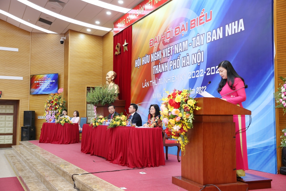 Ông Lê Tuấn Định được bầu làm Chủ tịch Hội Hữu nghị Việt Nam - Tây Ban Nha thành phố Hà Nội