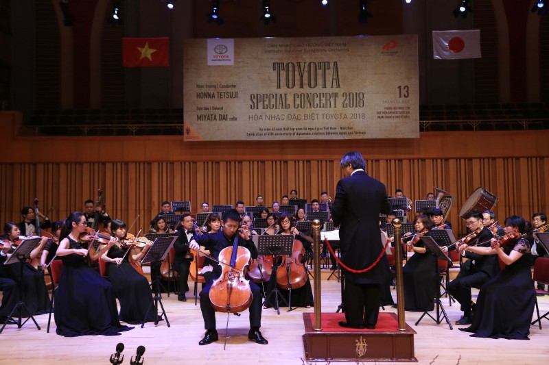 Hoà nhạc đặc biệt Toyota 2018 kỷ niệm 45 năm tình hữu nghị Việt Nam - Nhật Bản