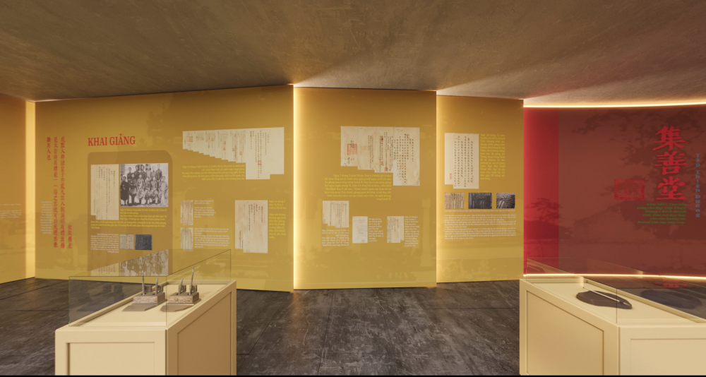 Nhiều tư liệu quý trong triển lãm 3D “Giáo dục triều Nguyễn - vang vọng còn lại”