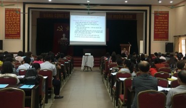 LĐLĐ quận Hai Bà Trưng tổ chức tập huấn về công tác tài chính