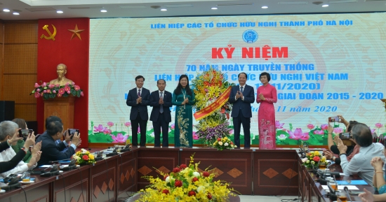 Kỷ niệm 70 năm Ngày Truyền thống Liên hiệp các tổ chức hữu nghị Việt Nam