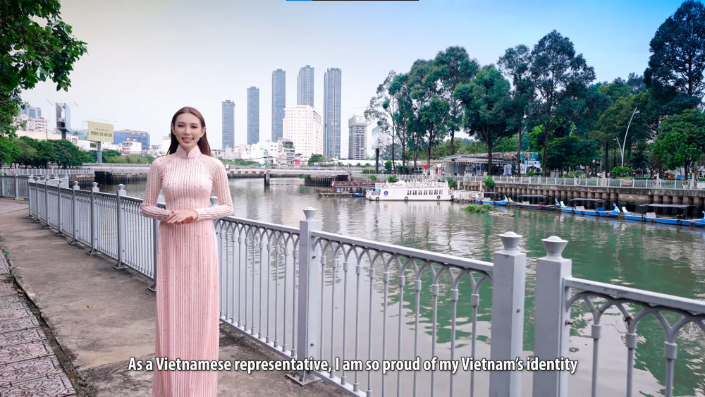 Ngắm nhìn Việt Nam qua clip dự thi của Thùy Tiên tại Miss Grand International 2021