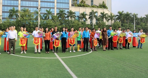 LĐLĐ quận Nam Từ Liêm tổ chức giải bóng đá trong CNVCLĐ năm 2018