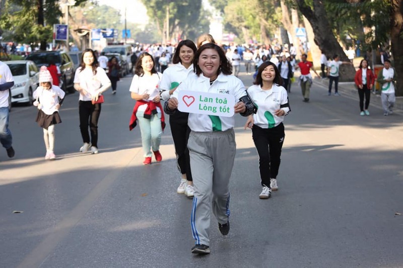 Gần 1,2 tỷ đồng được quyên góp trong Cuộc chạy vì trẻ em Hà Nội 2019