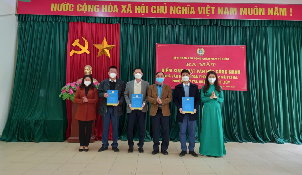LĐLĐ quận Nam Từ Liêm ra mắt Điểm sinh hoạt văn hoá công nhân