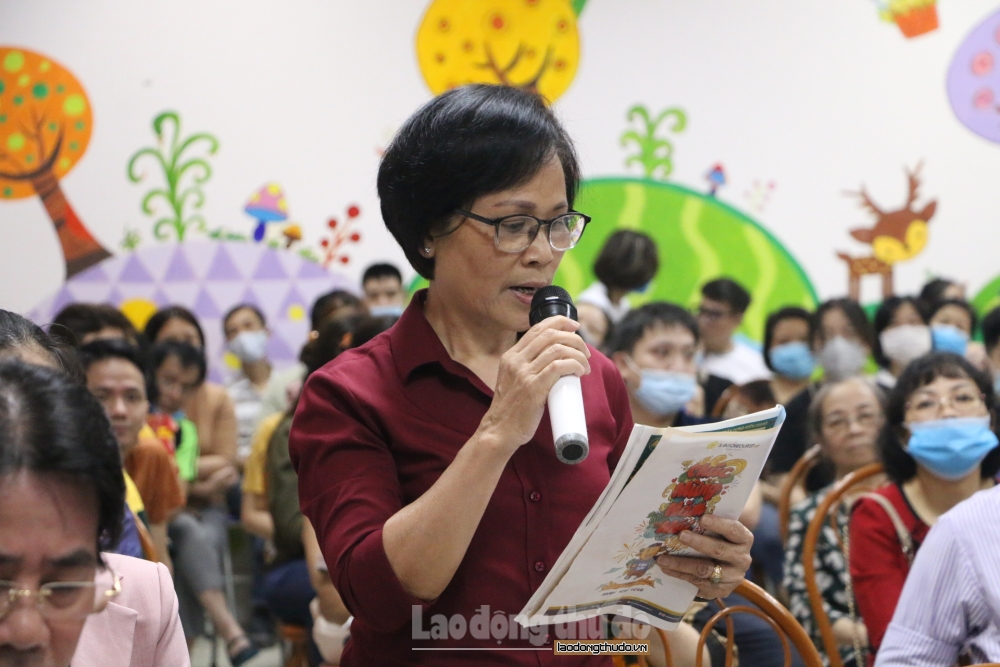 Cử tri nơi cư trú giới thiệu đồng chí Chu Ngọc Anh ứng cử đại biểu Hội đồng nhân dân Thành phố