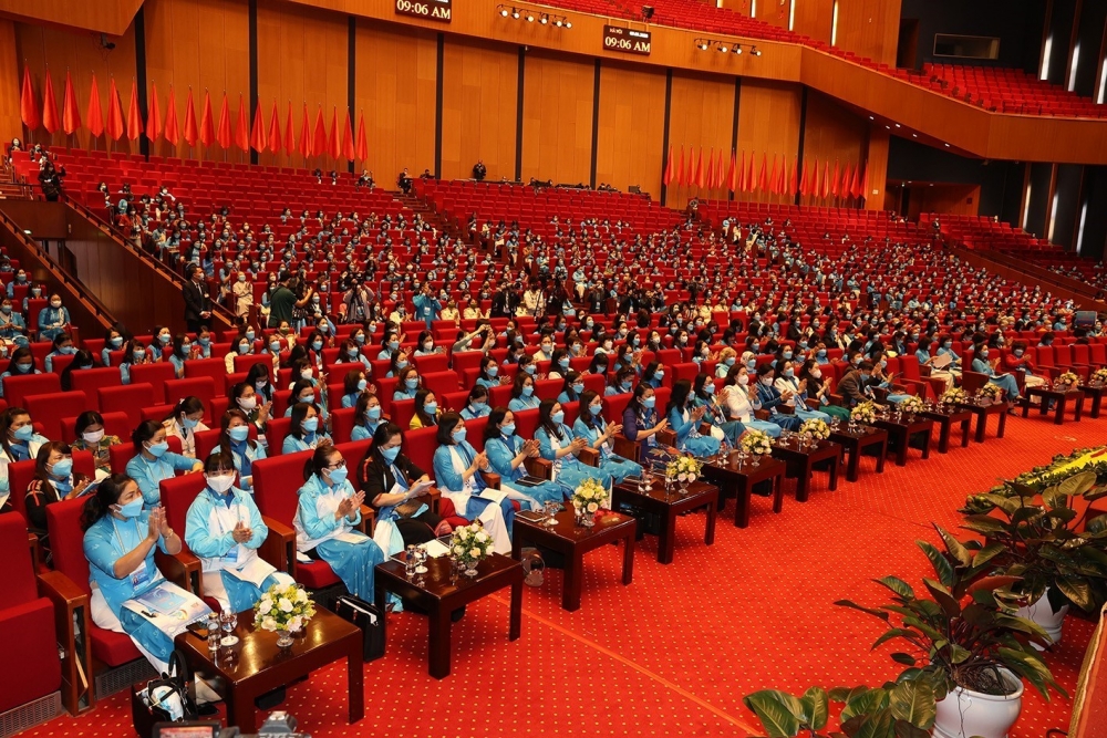 Gần 1.000 đại biểu tham dự Đại hội đại biểu Phụ nữ toàn quốc lần thứ XIII