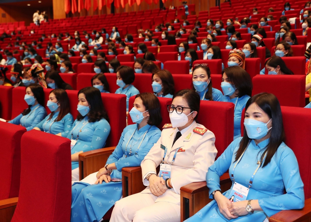 Đoàn đại biểu phụ nữ Hà Nội đóng góp sáng kiến hành động vì phụ nữ và trẻ em