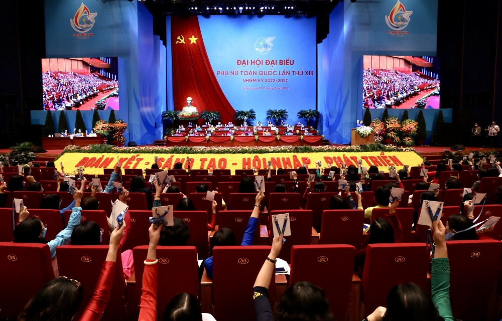155 đồng chí được bầu vào Ban Chấp hành Trung ương Hội Liên hiệp phụ nữ Việt Nam khóa XIII