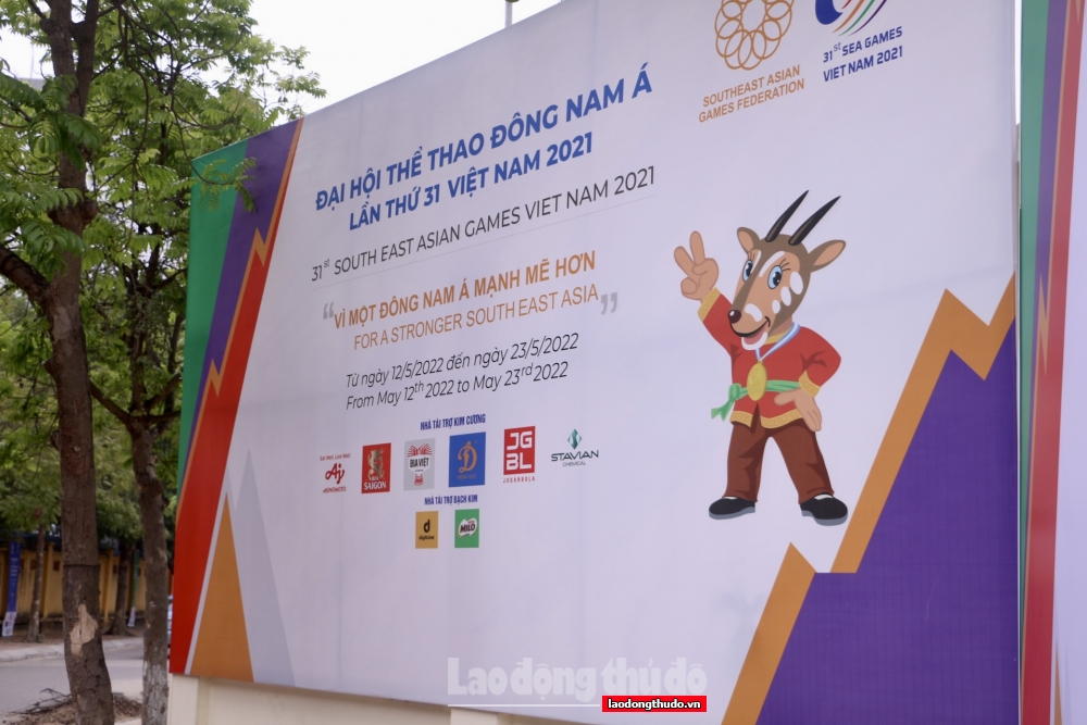 Cận cảnh nơi thi đấu môn Vovinam tại SEA Games 31