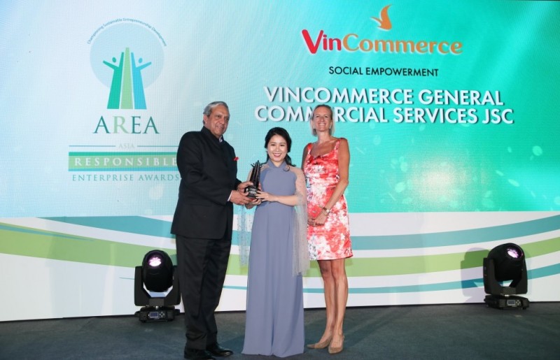 VinCommerce nhận giải thưởng “Doanh nghiệp Trách nhiệm Châu Á”