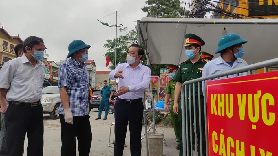 Khẩn trương truy vết, không để mất dấu F1 tại huyện Thường Tín