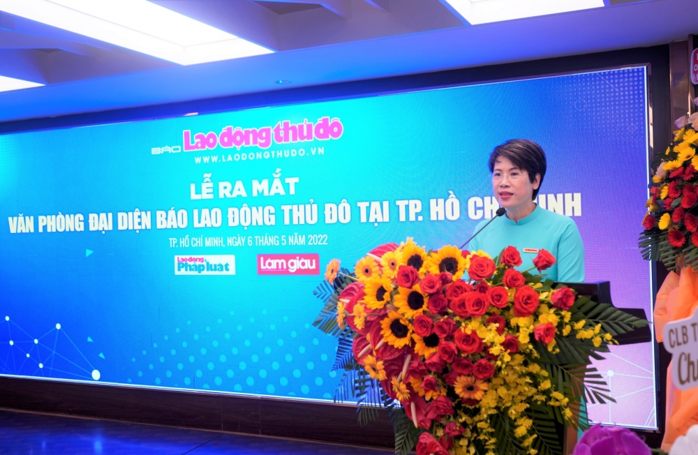Chùm ảnh Báo Lao động Thủ đô ra mắt Văn phòng đại diện tại thành phố Hồ Chí Minh