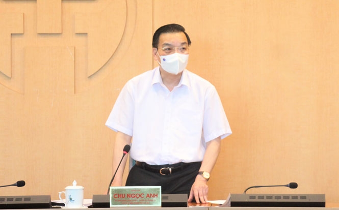 Chủ tịch thành phố Hà Nội Chu Ngọc Anh: Ưu tiên ngăn chặn mầm bệnh xâm nhập, không “ngăn sông cấm chợ”