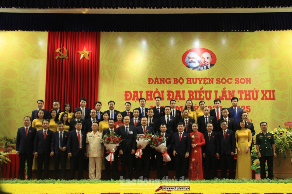 Đồng chí Phạm Quang Thanh được bầu làm Bí thư Huyện ủy Sóc Sơn