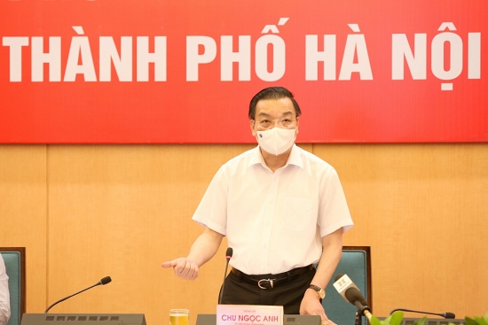 Chủ tịch Ủy ban nhân dân thành phố Hà Nội Chu Ngọc Anh: Kiên quyết không để lãng phí “thời gian vàng” giãn cách xã hội