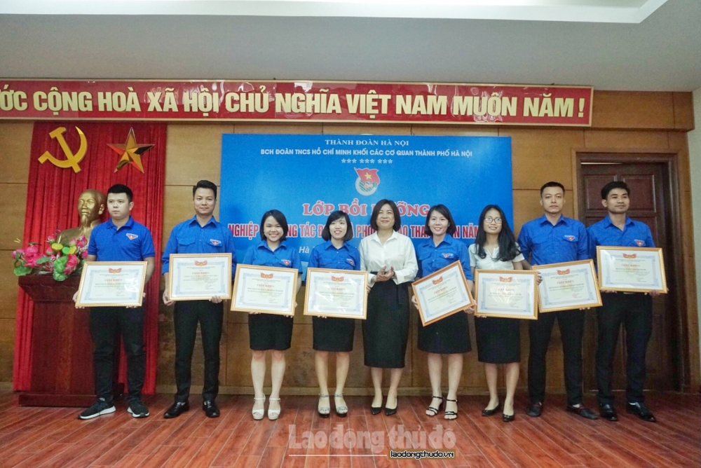 Khối các cơ quan thành phố Hà Nội bồi dưỡng nghiệp vụ công tác Đoàn năm 2020