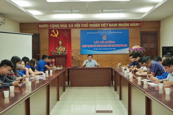 Khối các cơ quan thành phố Hà Nội bồi dưỡng nghiệp vụ công tác Đoàn năm 2020