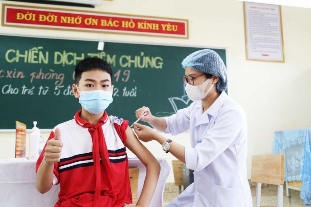 Hà Nội: Đẩy nhanh tiến độ tiêm vắc xin Covid-19 trong tháng 8/2022