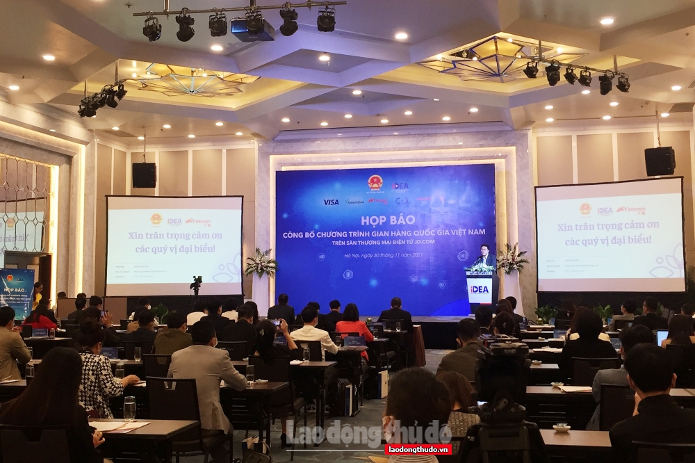 Công bố gian hàng quốc gia Việt Nam trên sàn thương mại điện tử