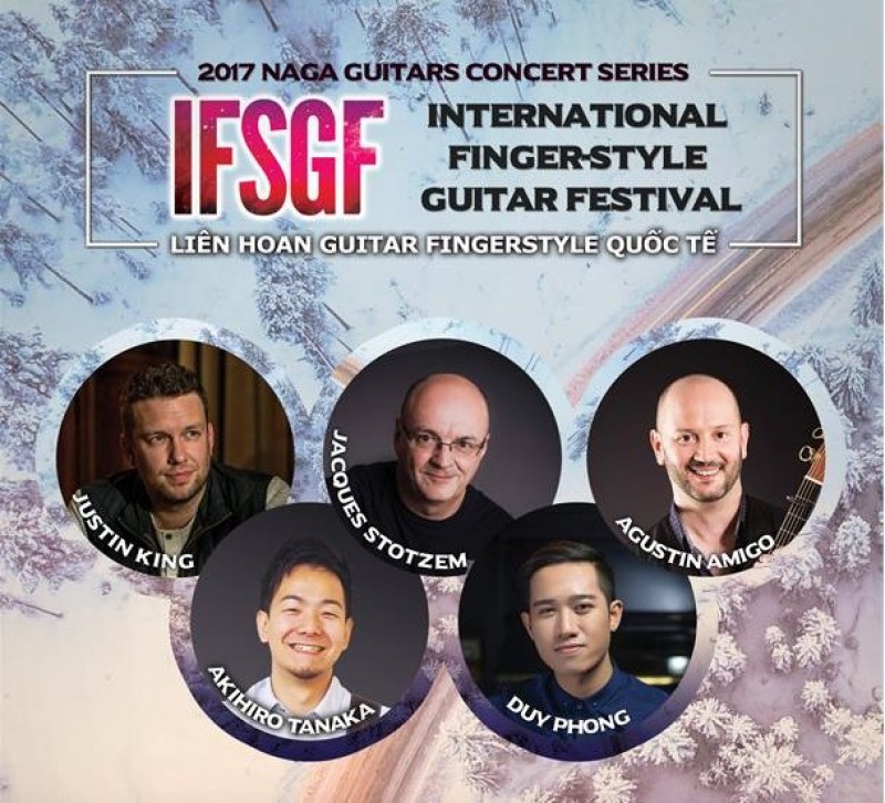 Vietnam IFSGF 2017 quy tụ nhiều nghệ sĩ guitar nổi tiếng