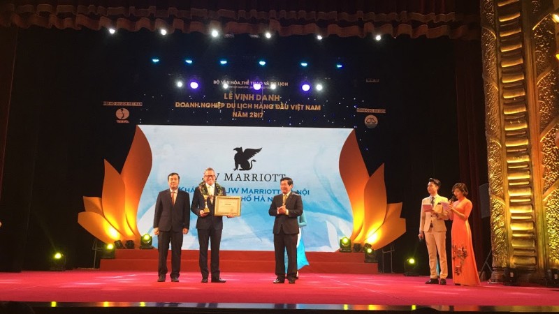JW Marriott Hà Nội được nhận nhiều giải thưởng danh giá