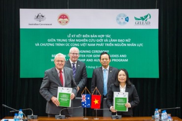 Australia hỗ trợ Việt Nam thúc đẩy vai trò lãnh đạo của phụ nữ